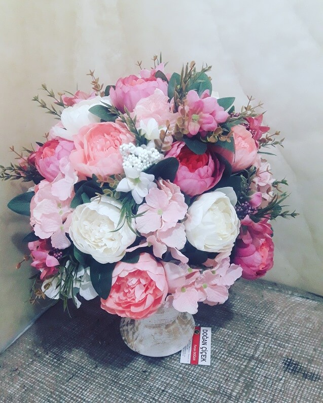 pastel-yapay-cicek