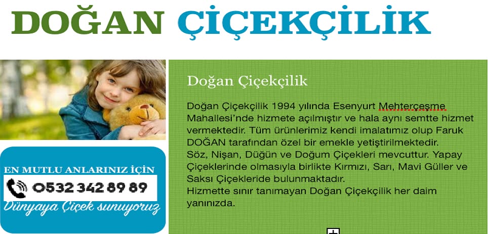 ESENYURT, G�KEVLER MAHALLES� �i�ek�i ,Taze �i�ek Sipari�i - Do�ancicek